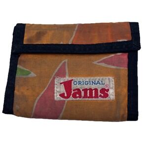 Vintage Tri-Fold Wallet Original Jams Surf Style 80s Great Shape-Rare